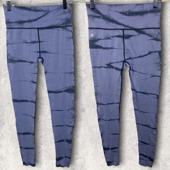 NEW Nordstrom Zella Tie Dye Seamless Ankle Leggings Size XS High Rise Yoga Pants - Picture 2 of 10